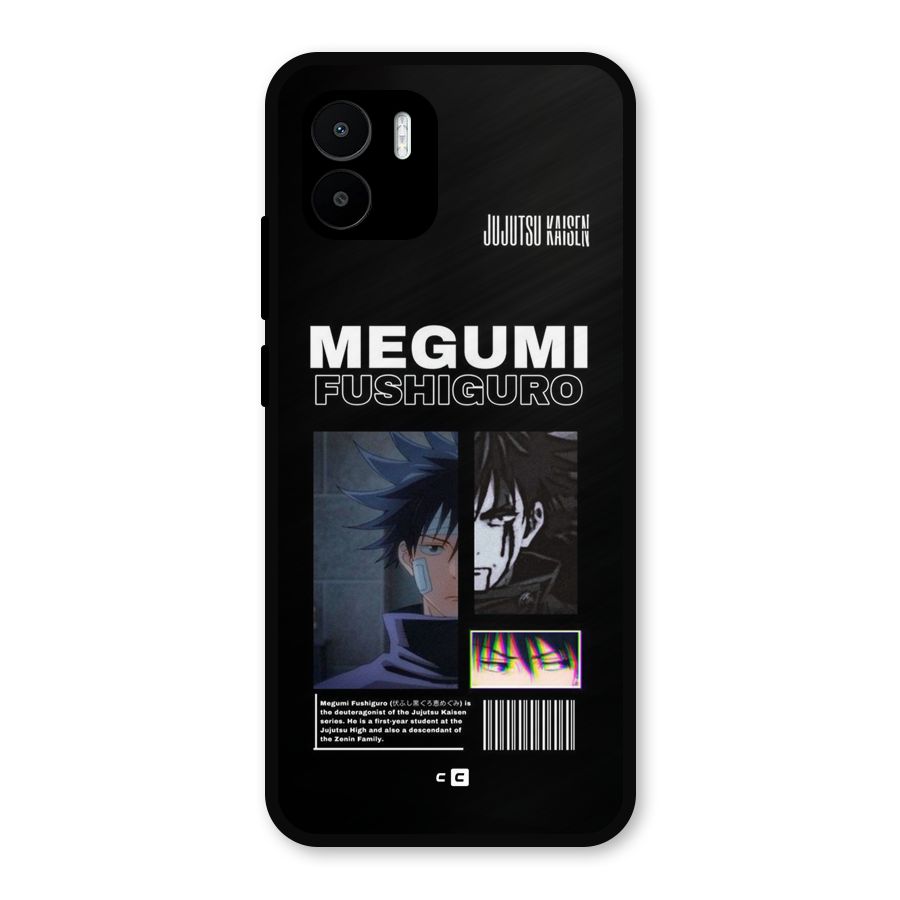 Megumi Fushiguro Metal Back Case for Redmi A2