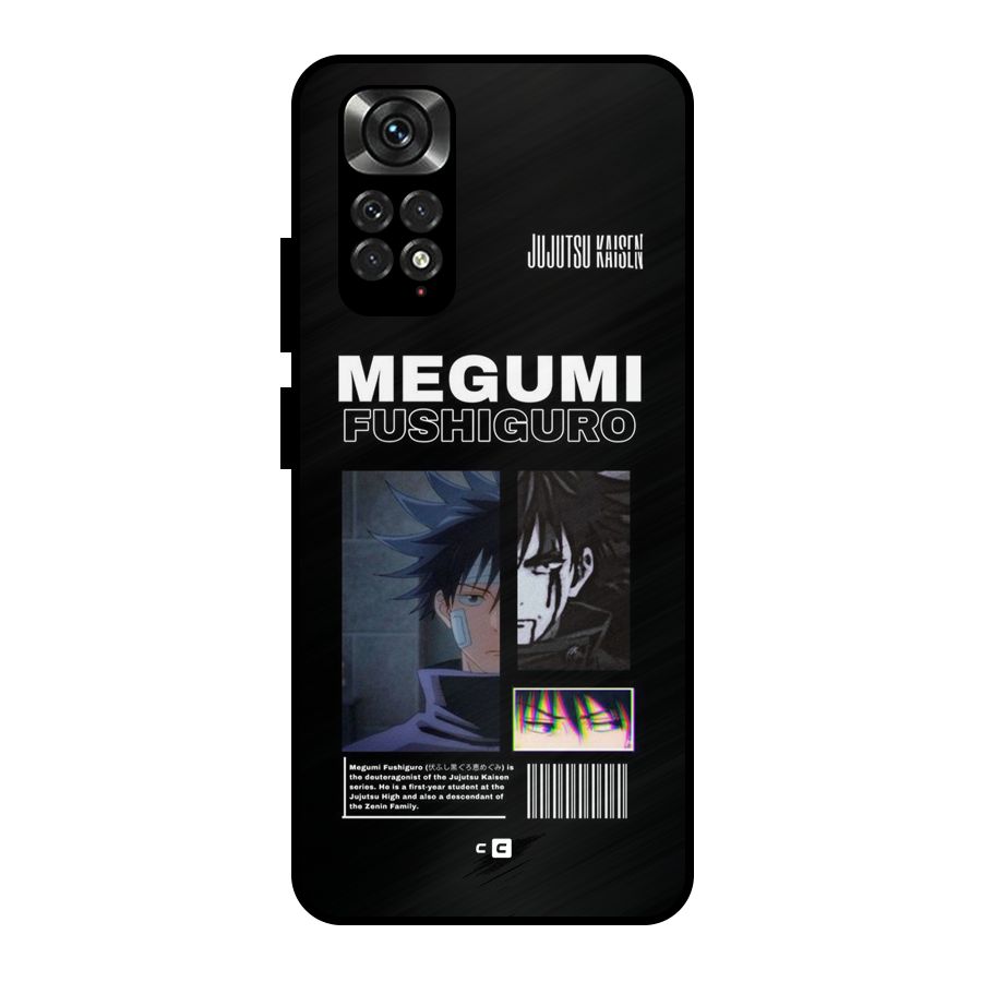 Megumi Fushiguro Metal Back Case for Redmi Note 11 Pro Plus 5G