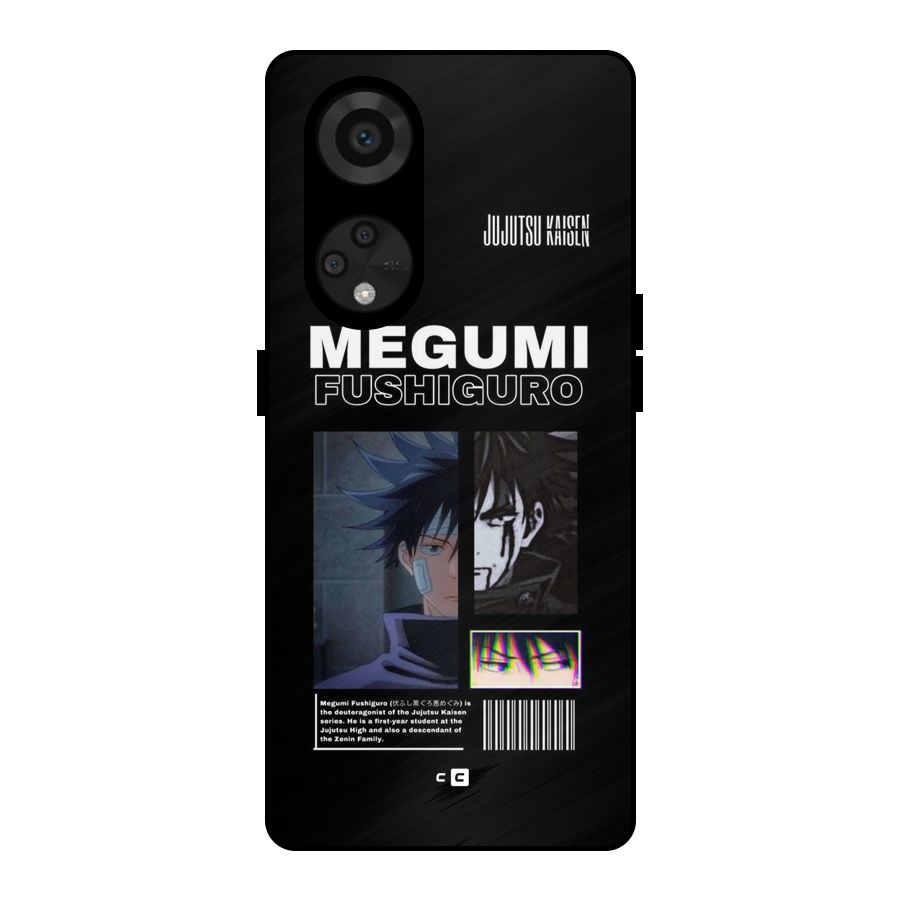Megumi Fushiguro Metal Back Case for Reno8 T 5G