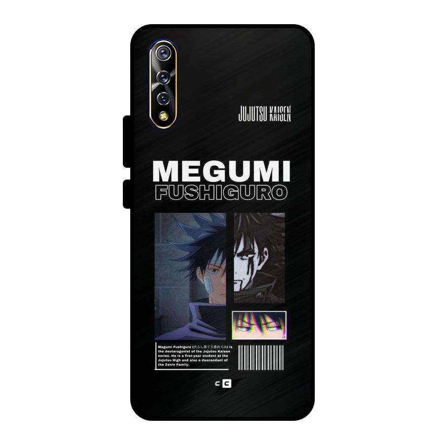 Megumi Fushiguro Metal Back Case for Vivo S1