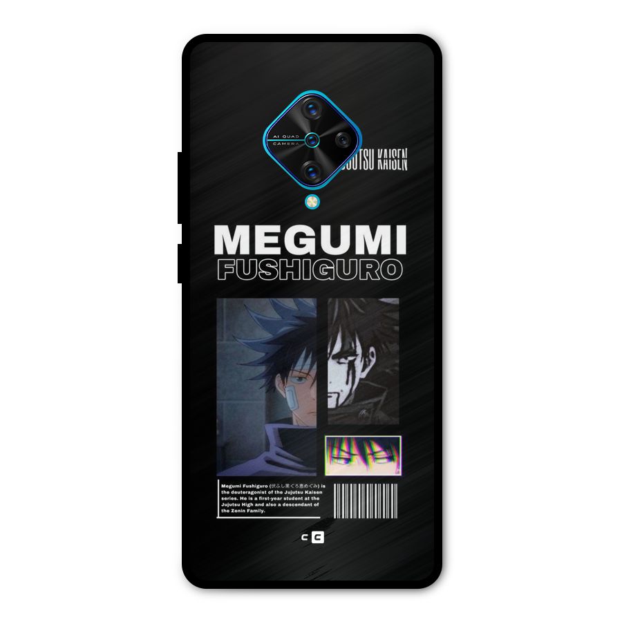 Megumi Fushiguro Metal Back Case for Vivo S1 Pro