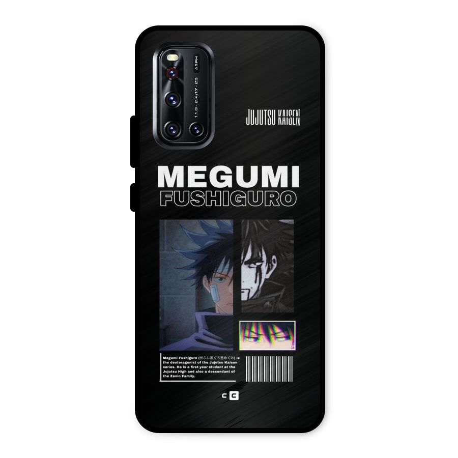 Megumi Fushiguro Metal Back Case for Vivo V19