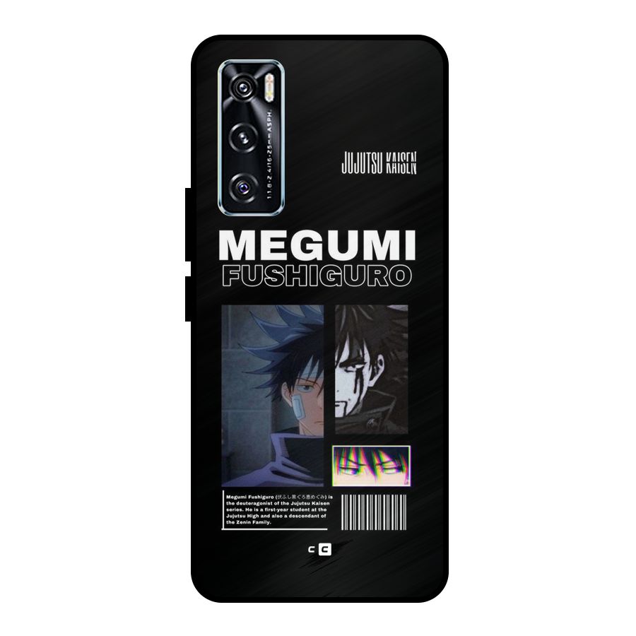 Megumi Fushiguro Metal Back Case for Vivo V20 SE