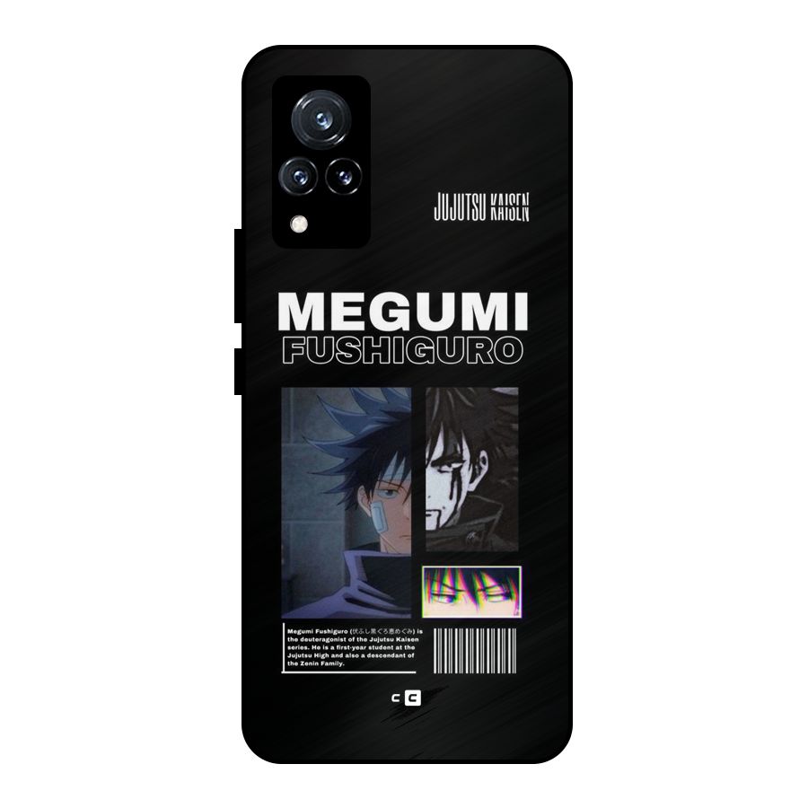 Megumi Fushiguro Metal Back Case for Vivo V21 5G