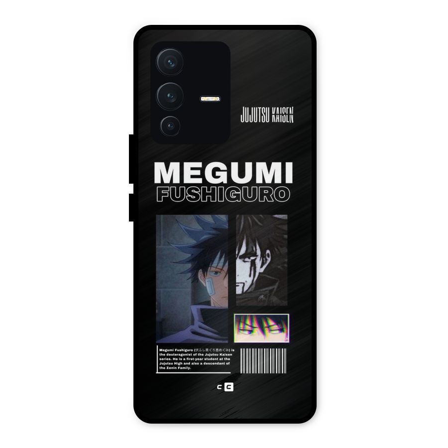 Megumi Fushiguro Metal Back Case for Vivo V23 5G