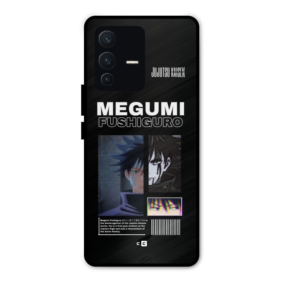 Megumi Fushiguro Metal Back Case for Vivo V23 Pro
