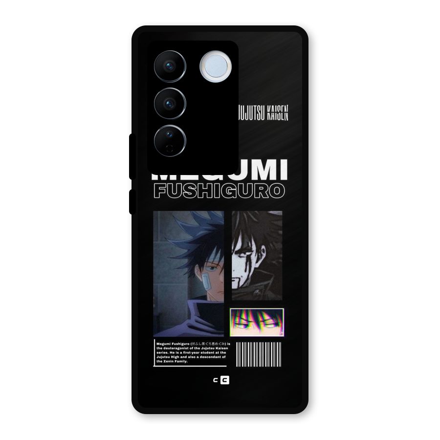 Megumi Fushiguro Metal Back Case for Vivo V27