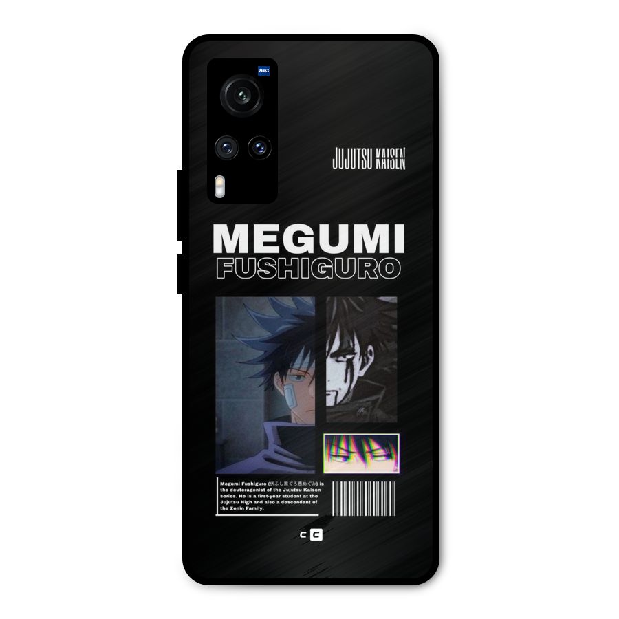 Megumi Fushiguro Metal Back Case for Vivo X60