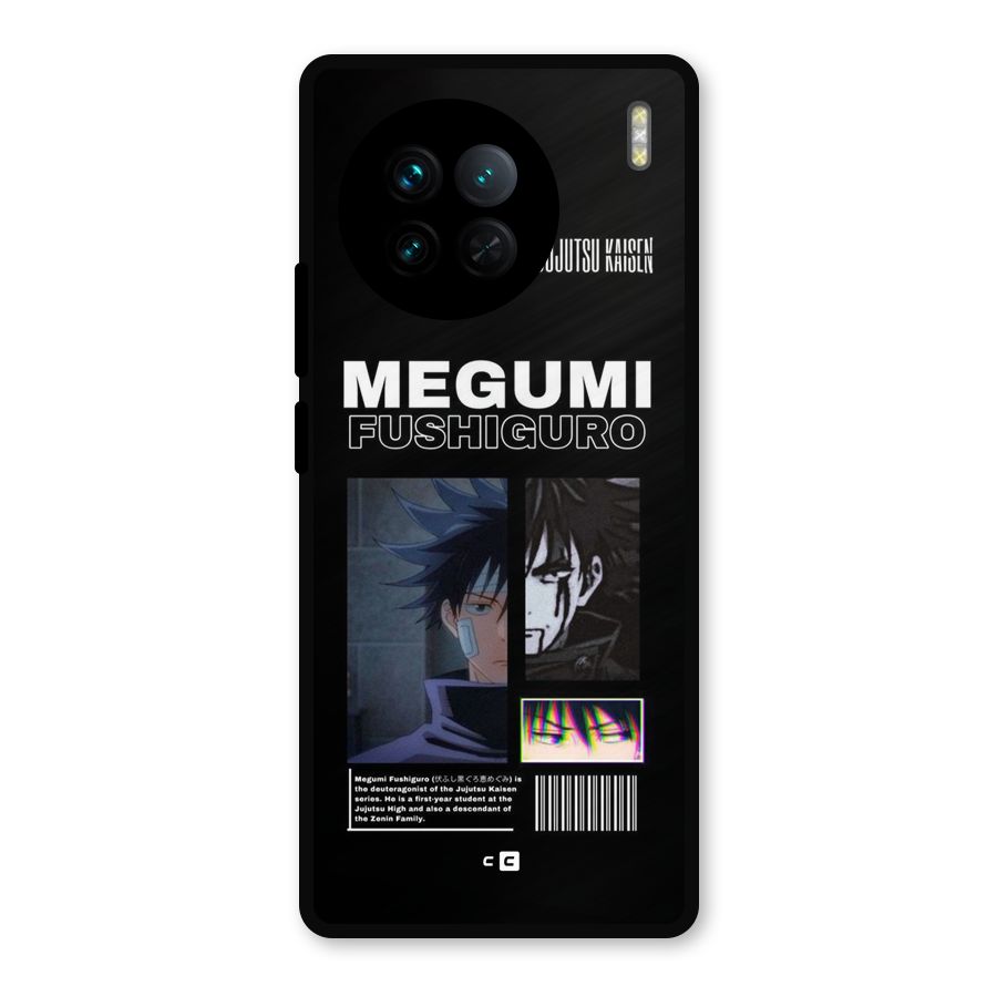 Megumi Fushiguro Metal Back Case for Vivo X90