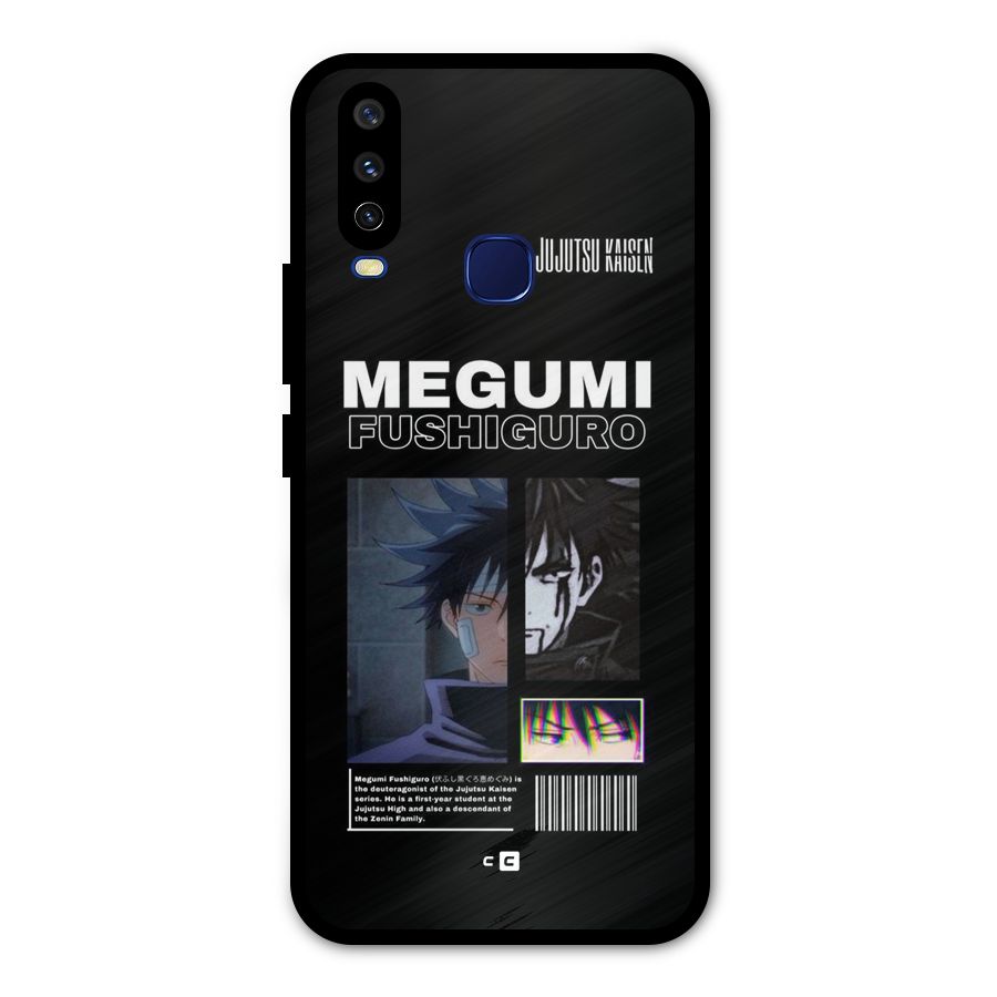 Megumi Fushiguro Metal Back Case for Vivo Y12