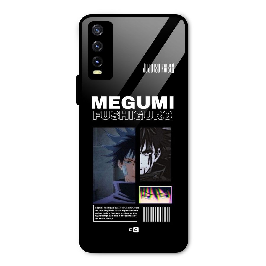 Megumi Fushiguro Metal Back Case for Vivo Y20