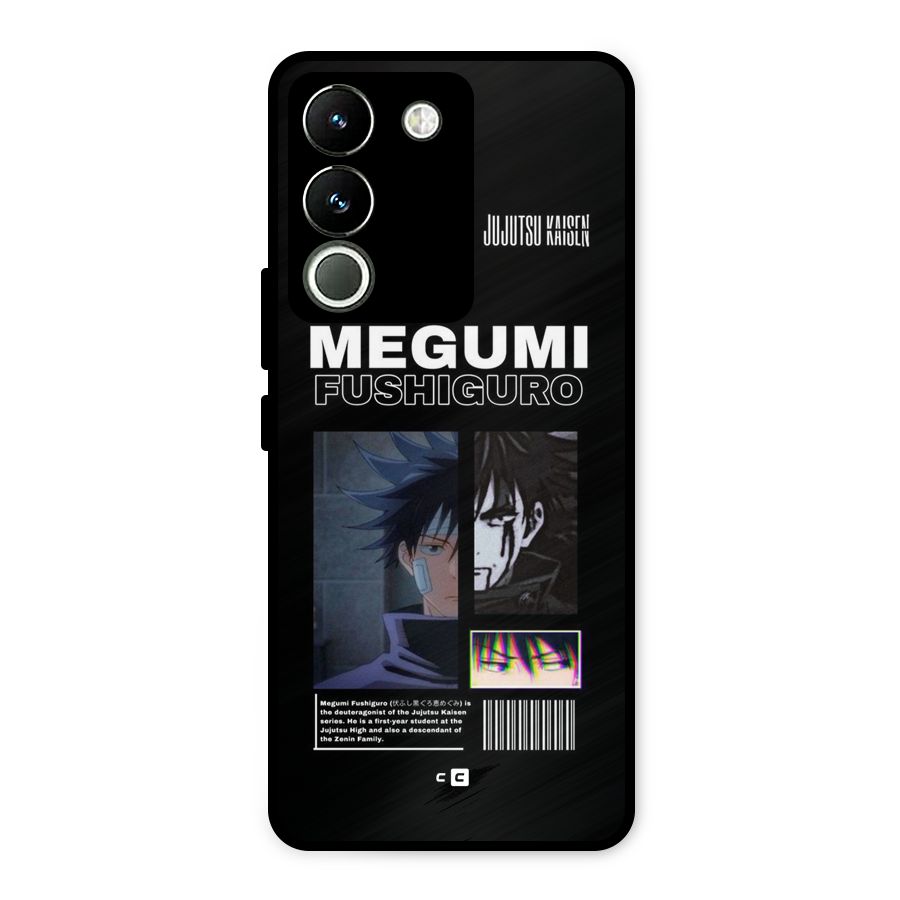 Megumi Fushiguro Metal Back Case for Vivo Y200
