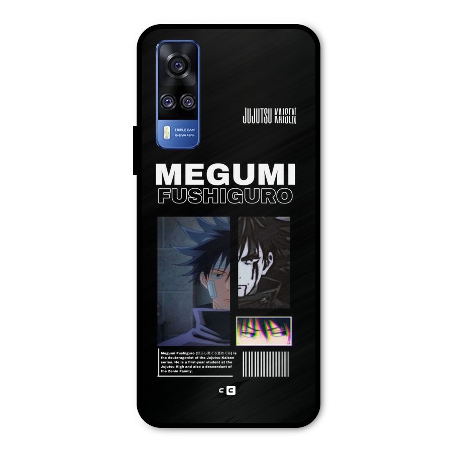Megumi Fushiguro Metal Back Case for Vivo Y31