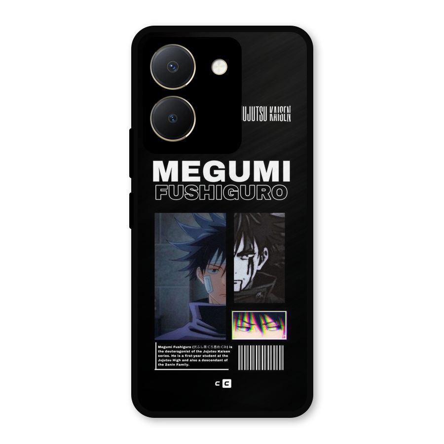 Megumi Fushiguro Metal Back Case for Vivo Y36