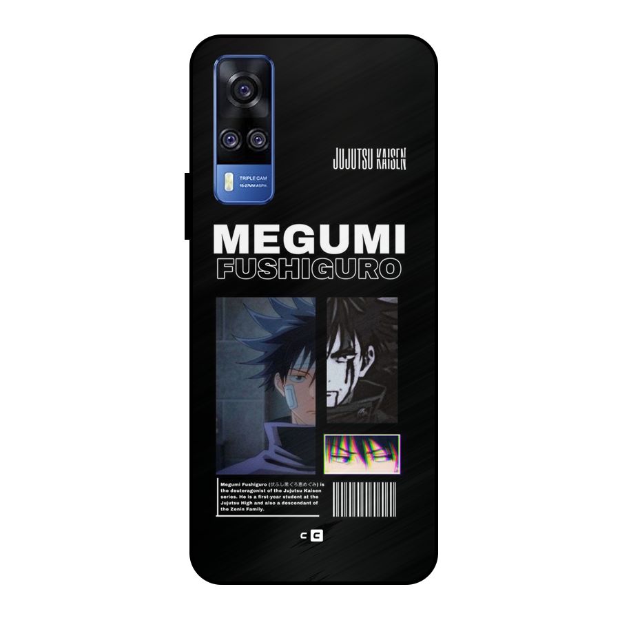 Megumi Fushiguro Metal Back Case for Vivo Y51