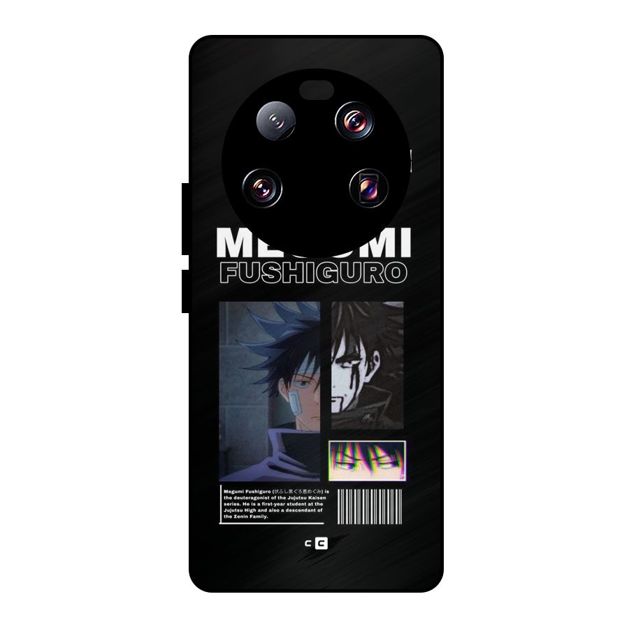 Megumi Fushiguro Metal Back Case for Xiaomi 13 Ultra