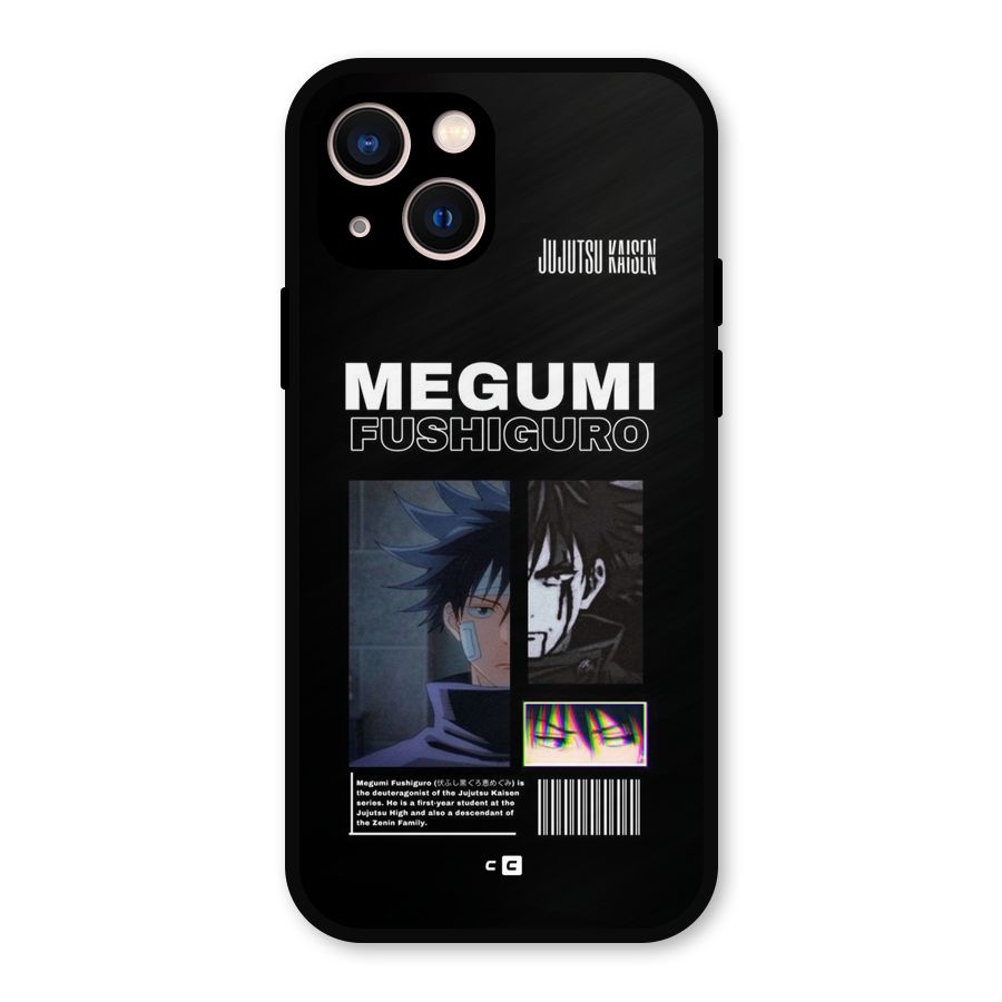 Megumi Fushiguro Metal Back Case for iPhone 13