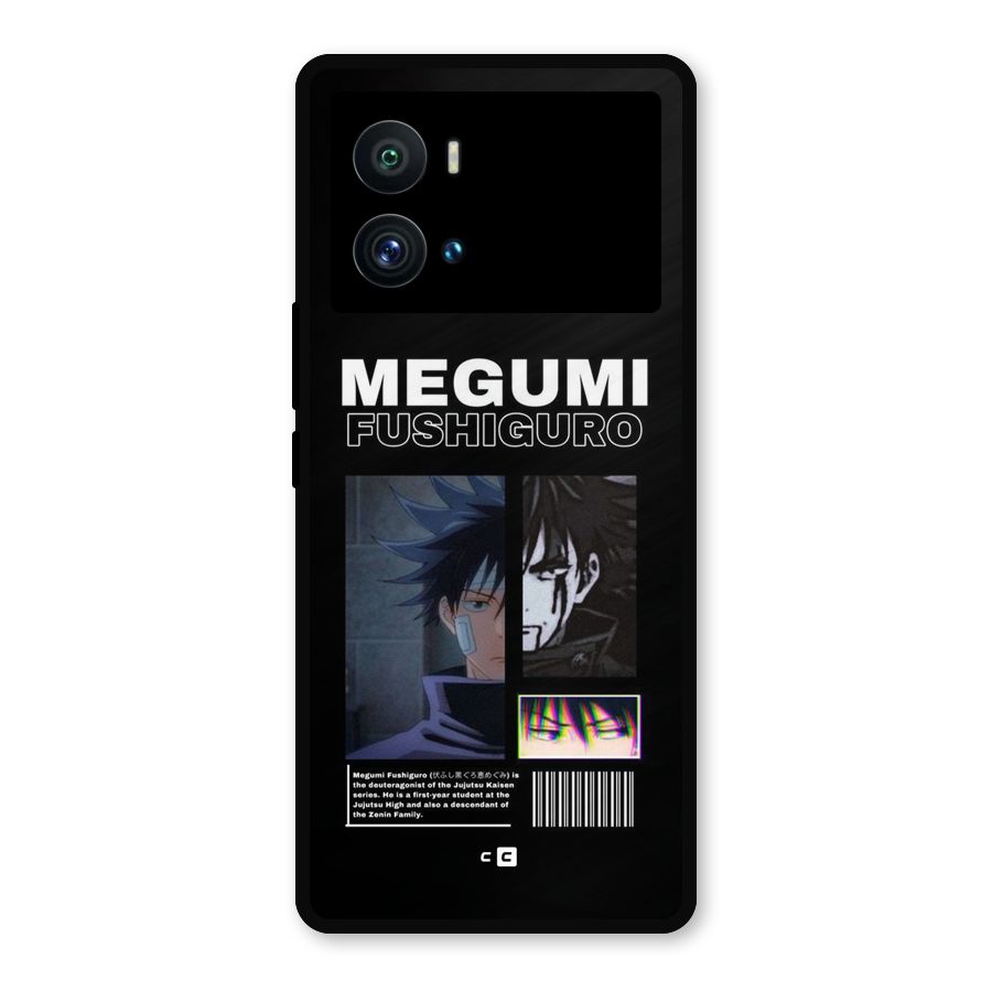 Megumi Fushiguro Metal Back Case for iQOO 9 Pro