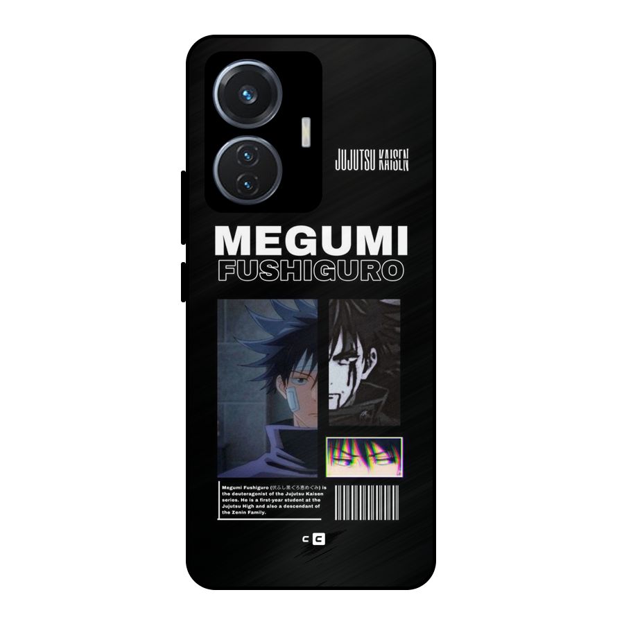 Megumi Fushiguro Metal Back Case for iQOO Z6 44W