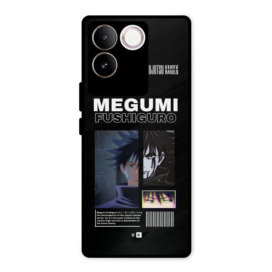 Megumi Fushiguro Metal Back Case for iQOO Z7 Pro