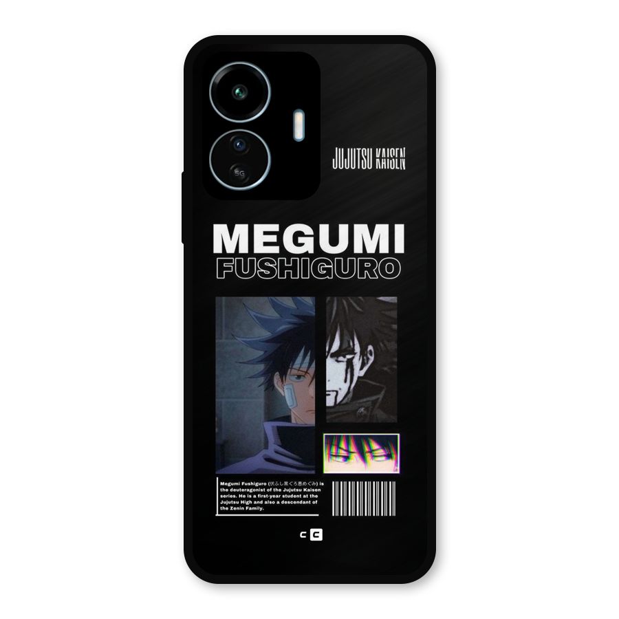 Megumi Fushiguro Metal Back Case for vivo iQOO Z6 Lite 5G