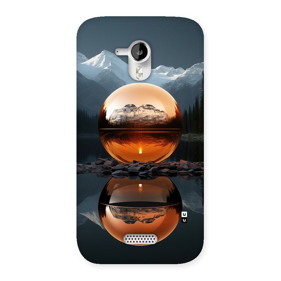 Metal Moon Back Case for Canvas HD A116