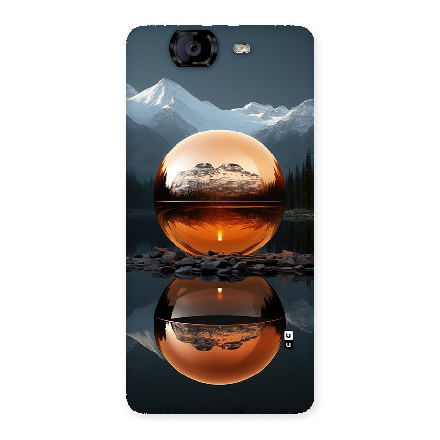 Metal Moon Back Case for Canvas Knight A350
