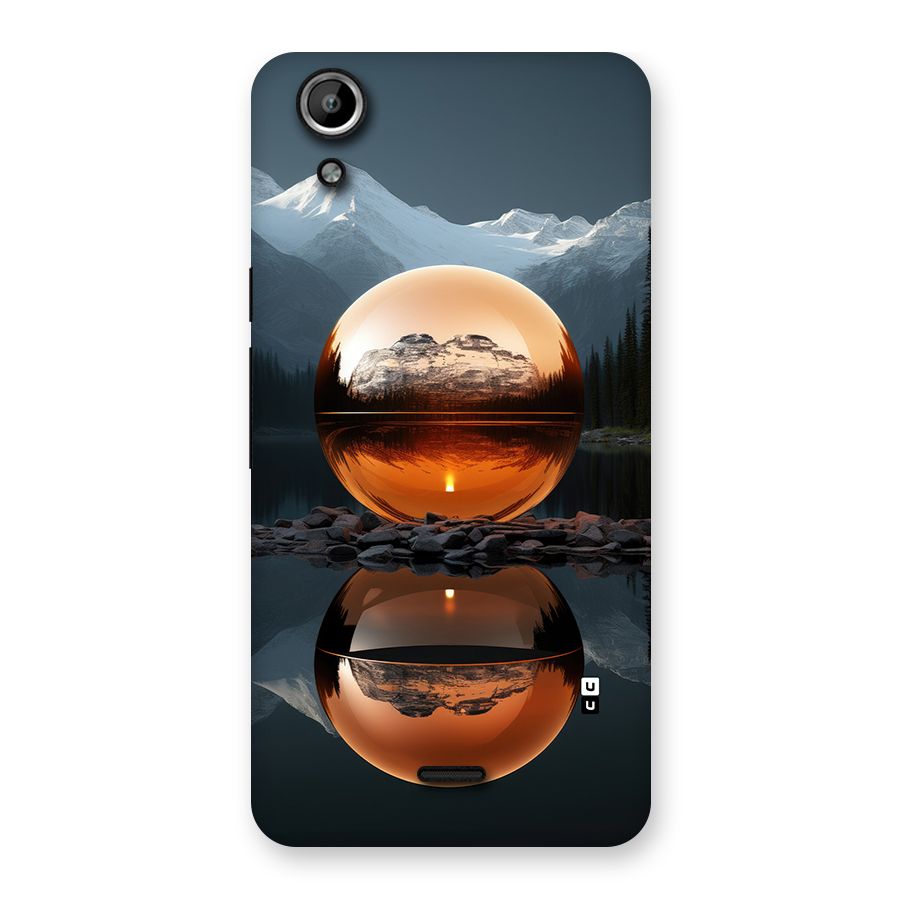 Metal Moon Back Case for Canvas Selfie Lens Q345