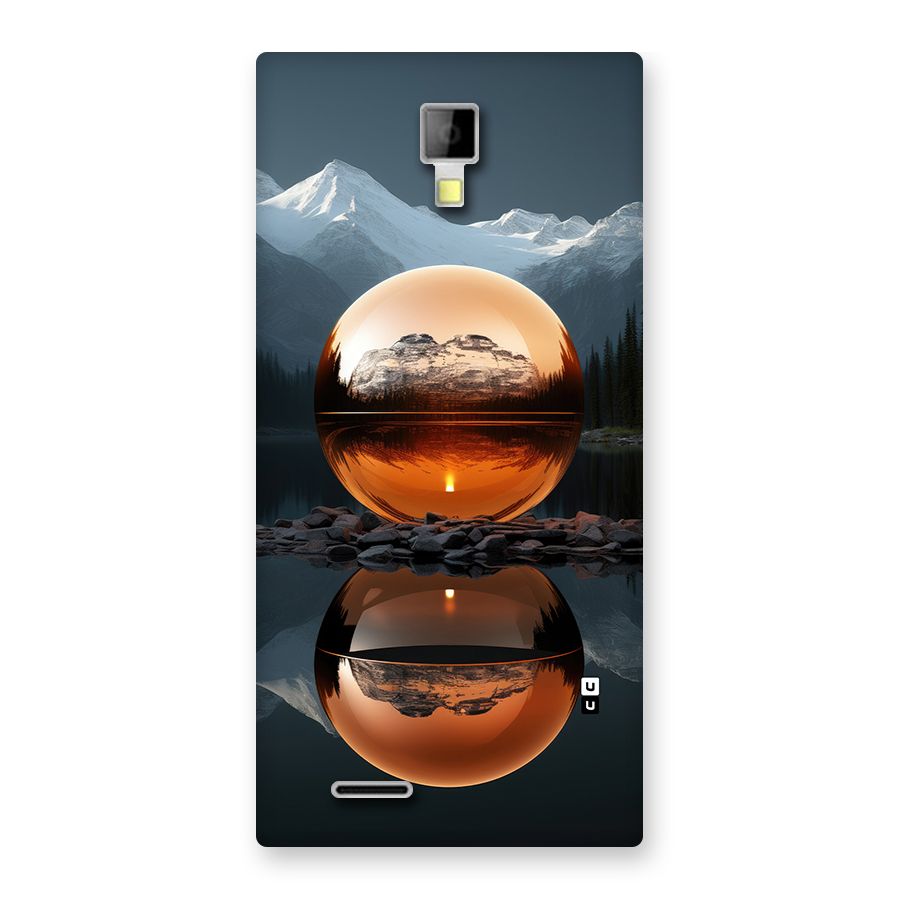 Metal Moon Back Case for Canvas Xpress A99