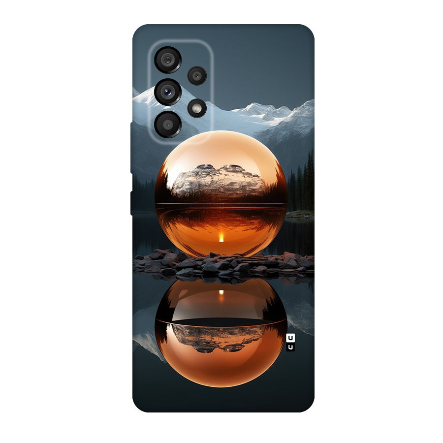Metal Moon Back Case for Galaxy A53 5G