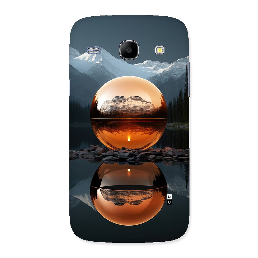 Metal Moon Back Case for Galaxy Core