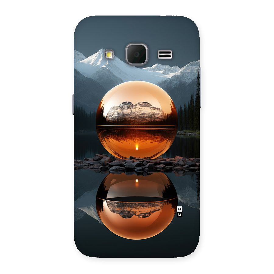 Metal Moon Back Case for Galaxy Core Prime