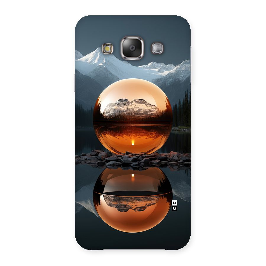 Metal Moon Back Case for Galaxy E7