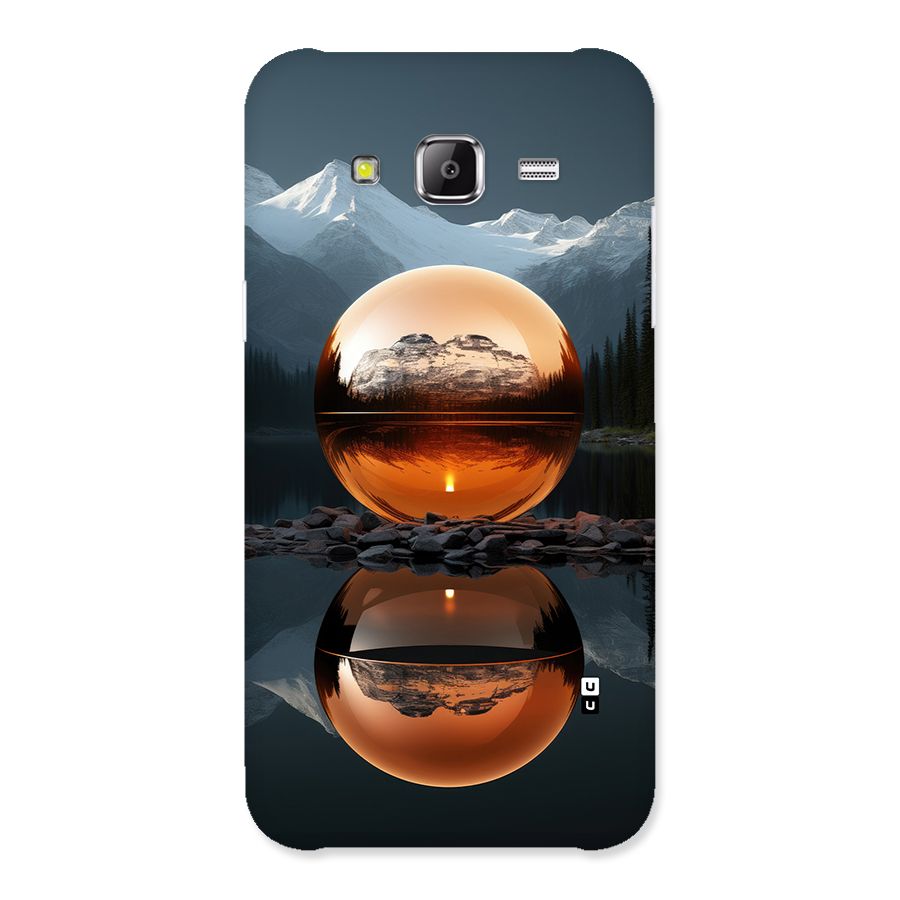 Metal Moon Back Case for Galaxy J5