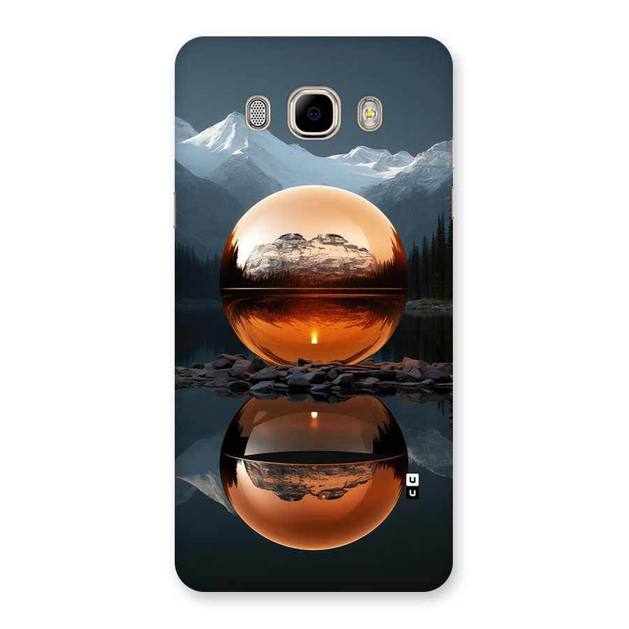 Metal Moon Back Case for Galaxy J7 2016