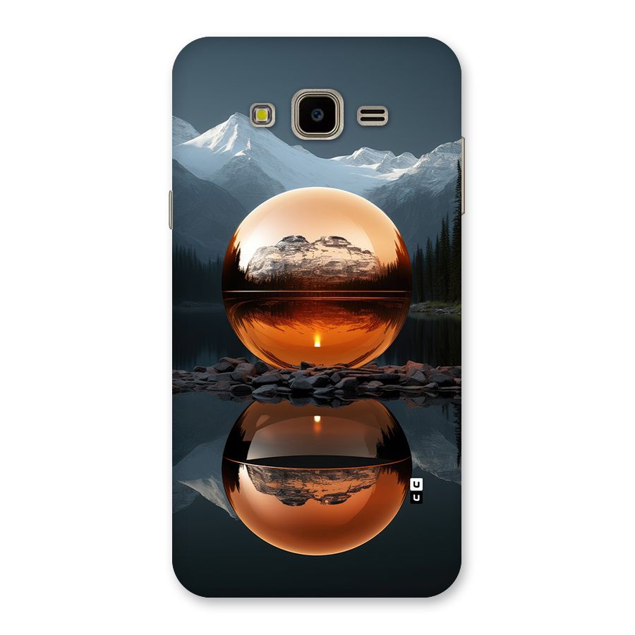 Metal Moon Back Case for Galaxy J7 Nxt