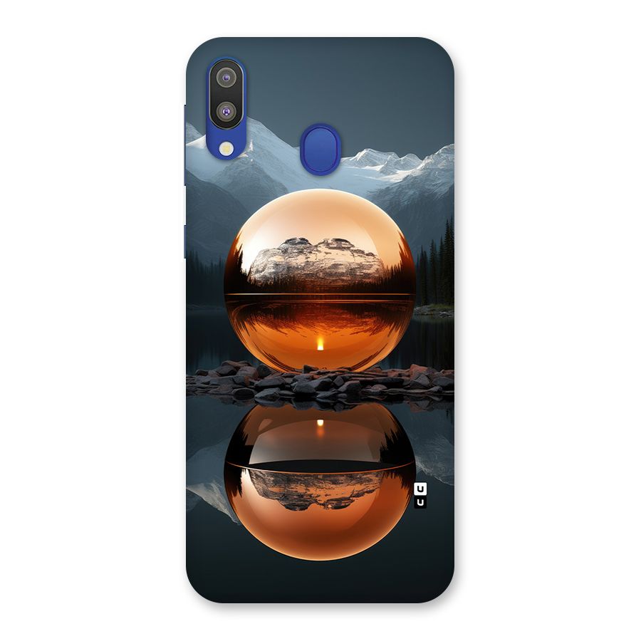 Metal Moon Back Case for Galaxy M20