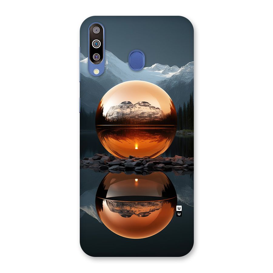 Metal Moon Back Case for Galaxy M30