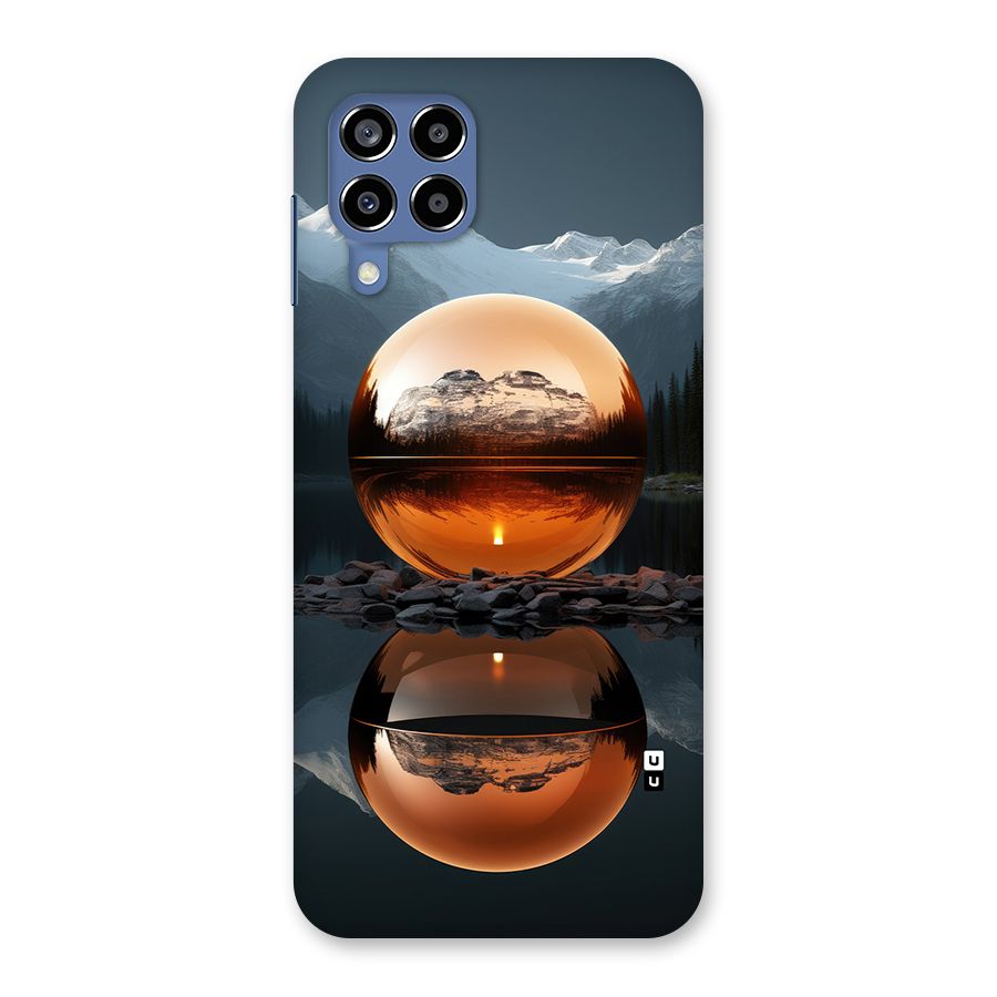 Metal Moon Back Case for Galaxy M53 5G