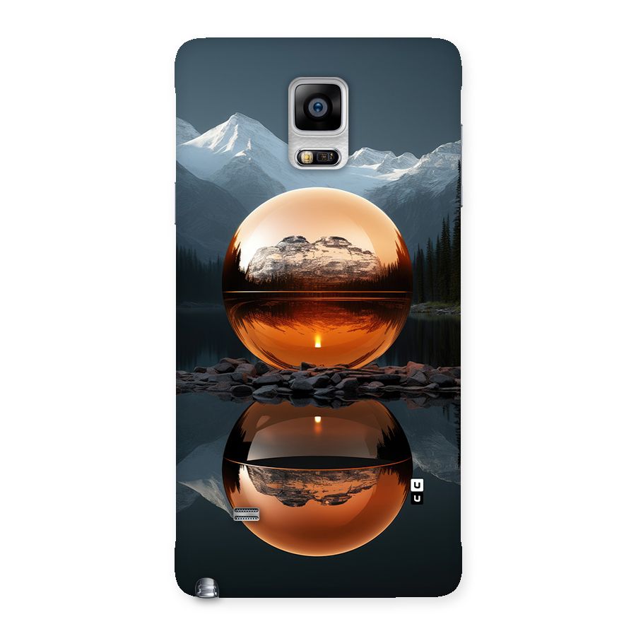 Metal Moon Back Case for Galaxy Note 4