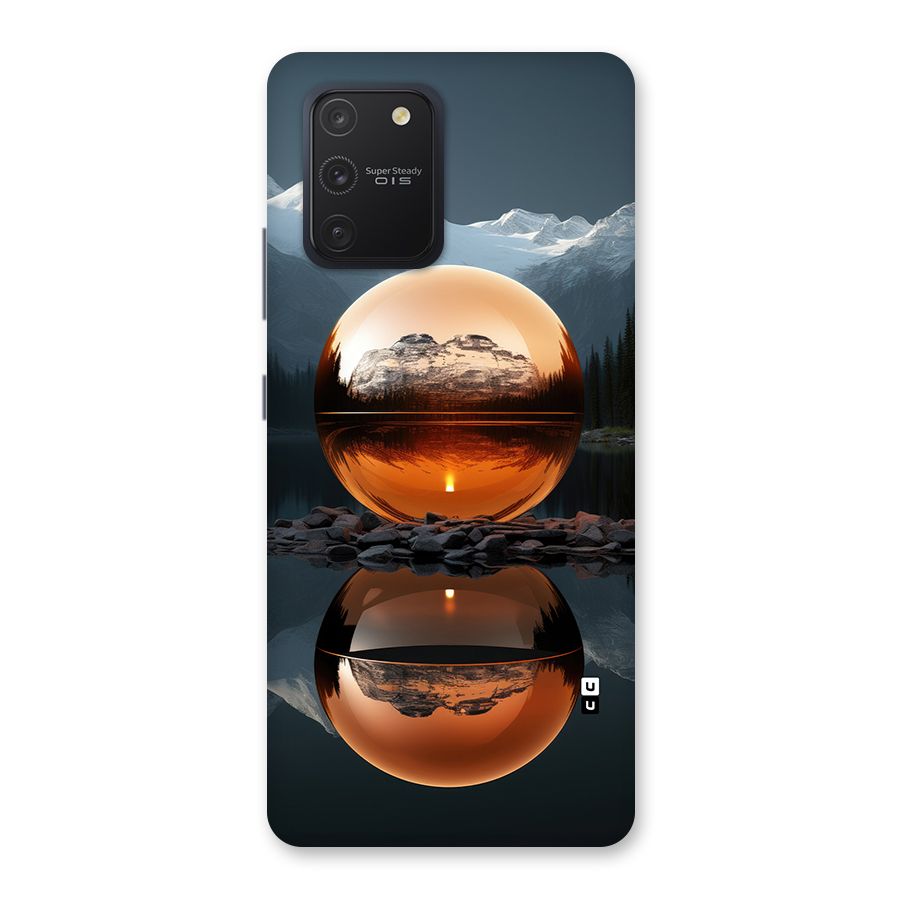 Metal Moon Back Case for Galaxy S10 Lite