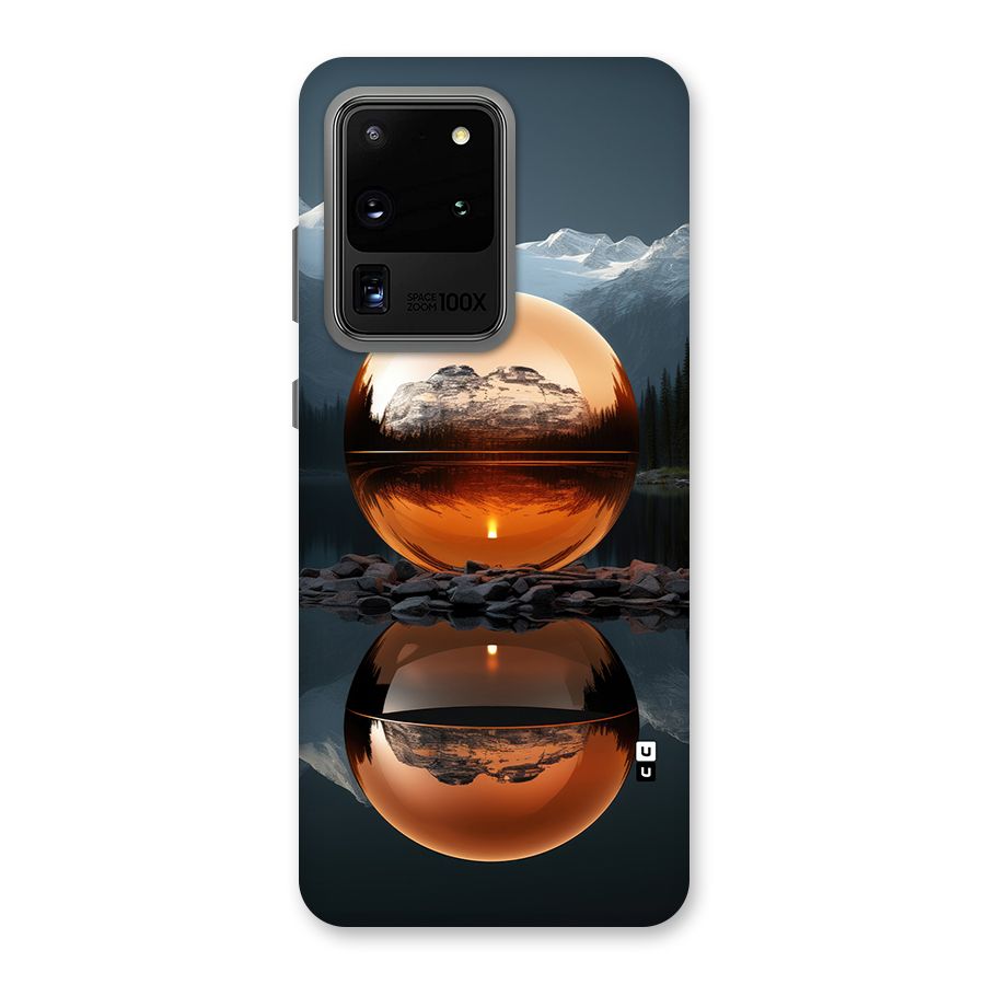Metal Moon Back Case for Galaxy S20 Ultra