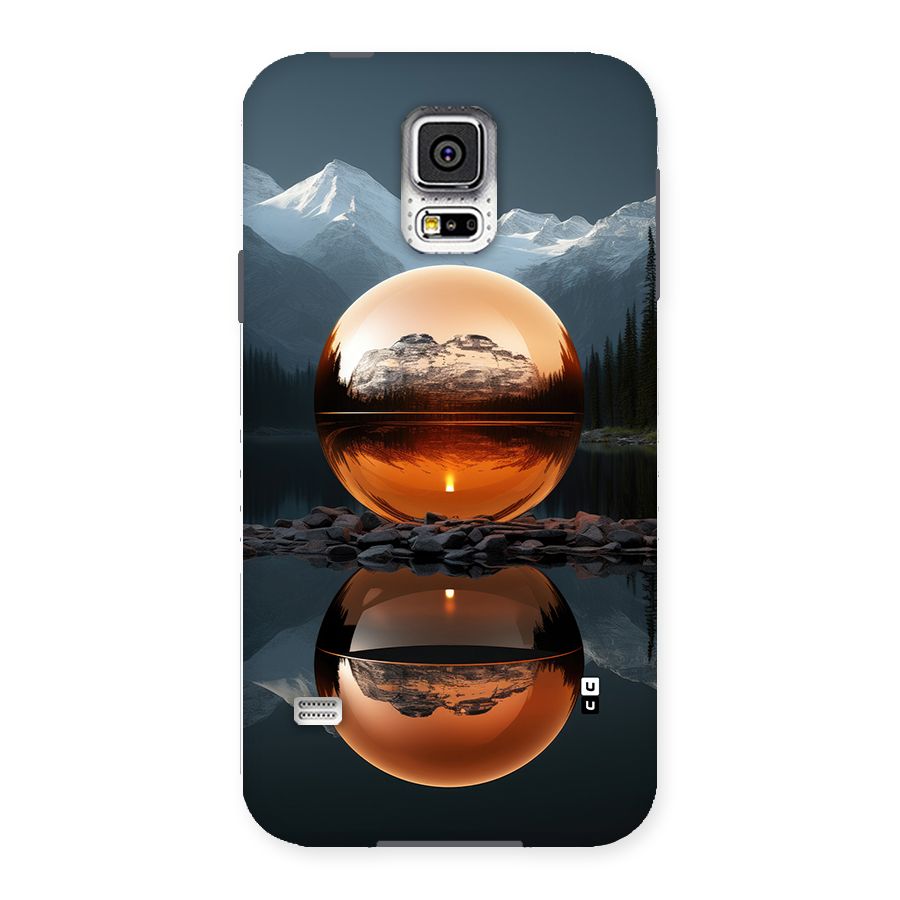 Metal Moon Back Case for Galaxy S5