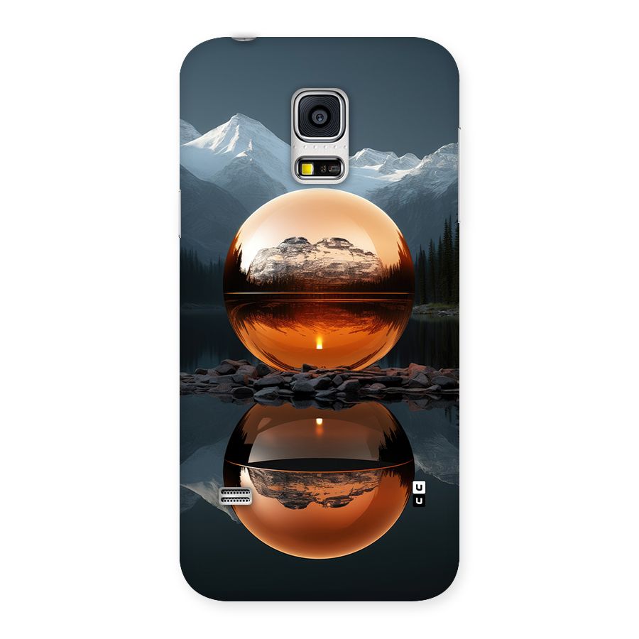 Metal Moon Back Case for Galaxy S5 Mini