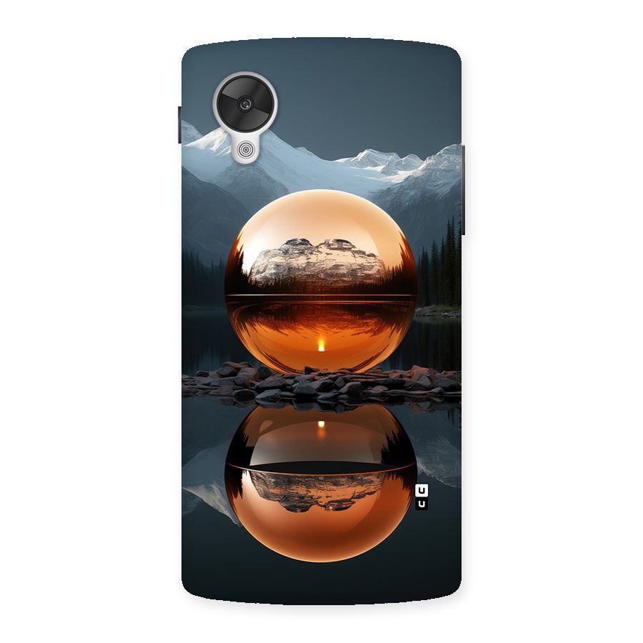 Metal Moon Back Case for Google Nexus 5