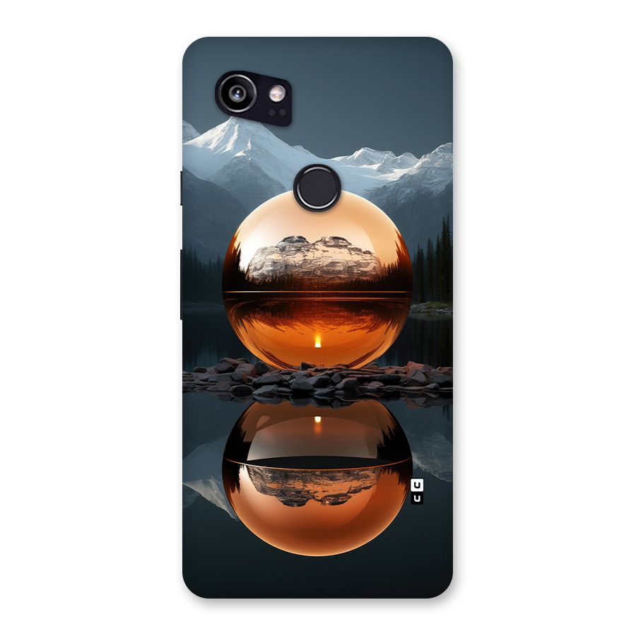 Metal Moon Back Case for Google Pixel 2 XL