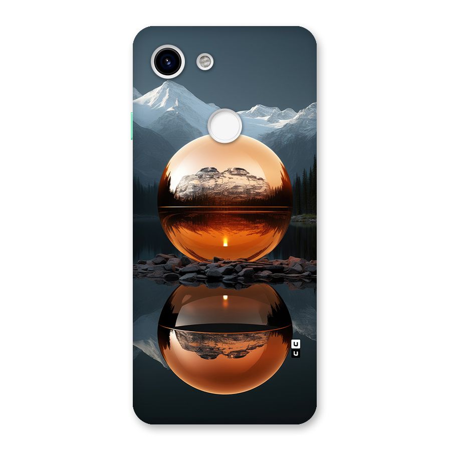 Metal Moon Back Case for Google Pixel 3