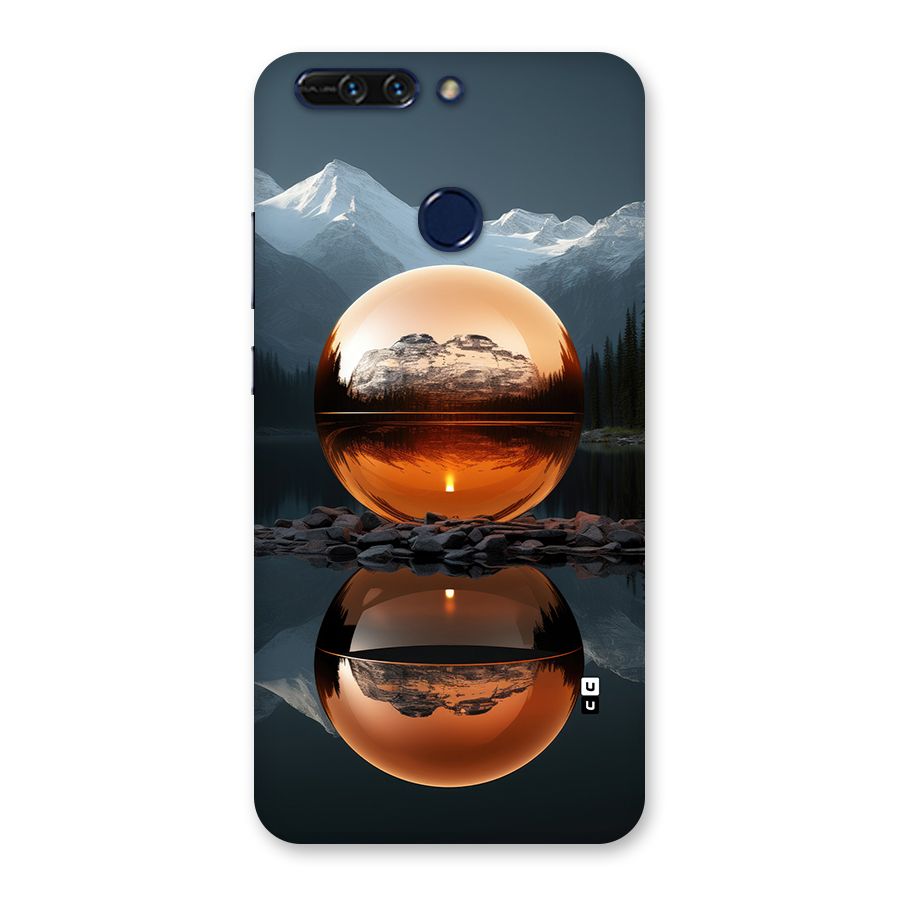 Metal Moon Back Case for Honor 8 Pro