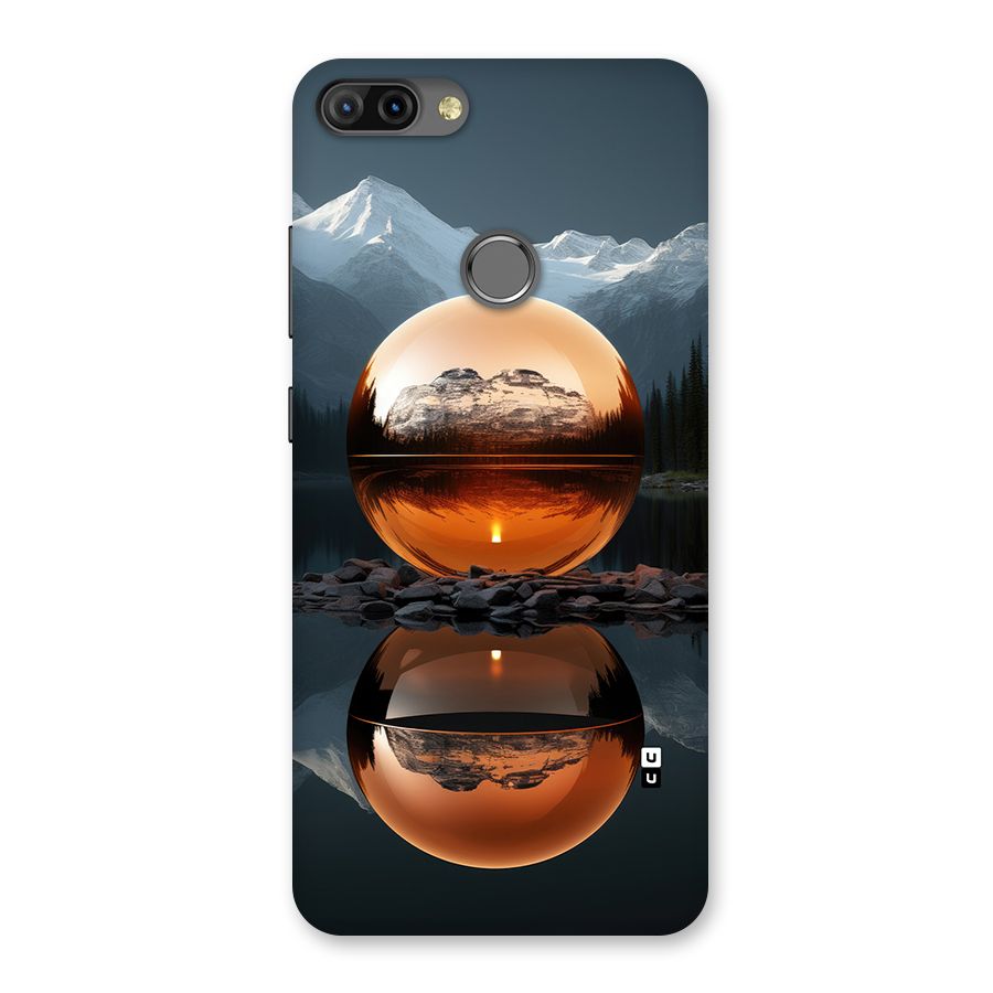 Metal Moon Back Case for Infinix Hot 6 Pro