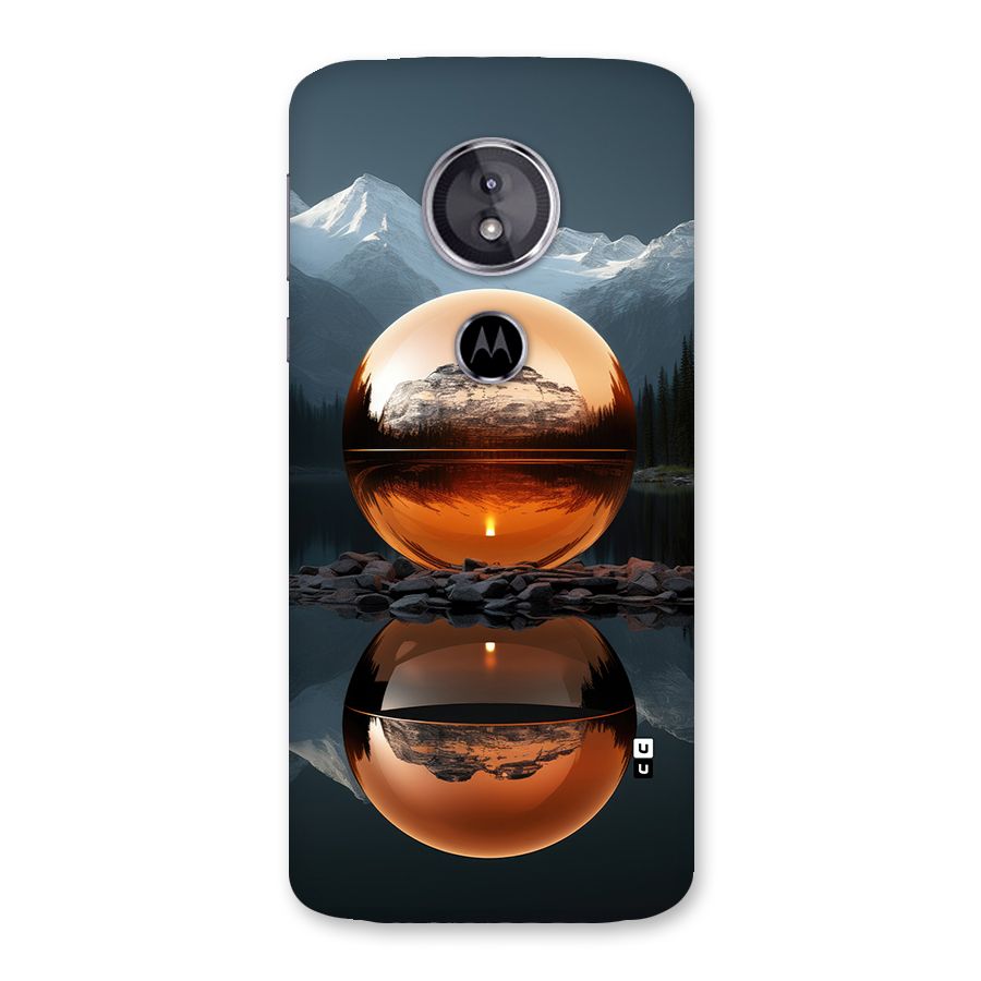 Metal Moon Back Case for Moto E5